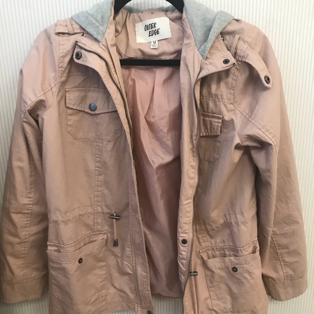 Pink Utility Jacket - Picture 1 of 3